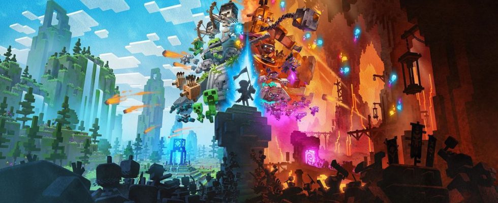 Xbox Game Pass ajoute Minecraft Legends aujourd'hui, Redfall dans deux semaines