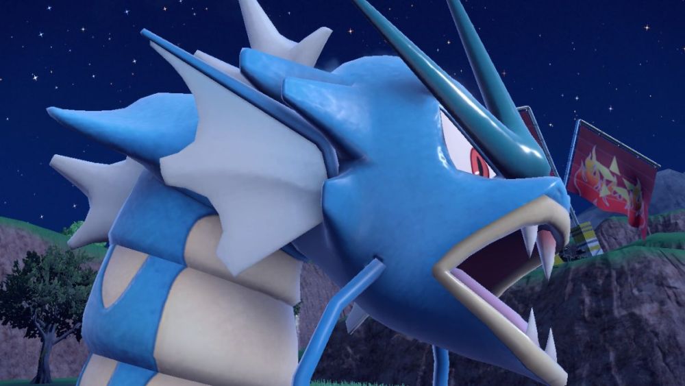 Gyarados dans Pokemon Scarlet & Violet