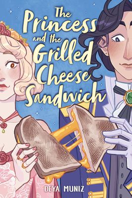 Couverture du roman graphique La princesse et le sandwich au fromage grillé