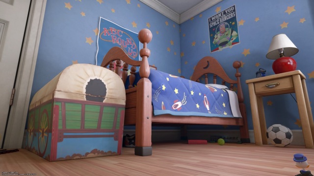 Chambre d'Andy Disney Speedstorm Toy Story