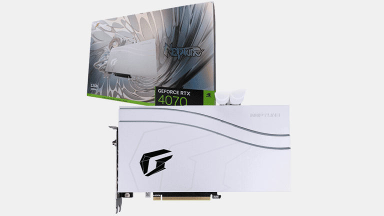 Colorful dévoile la GeForce RTX 4070 refroidie par liquide