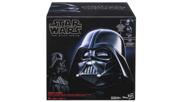 Casque électronique Star Wars The Black Series Darth Vader Premium.