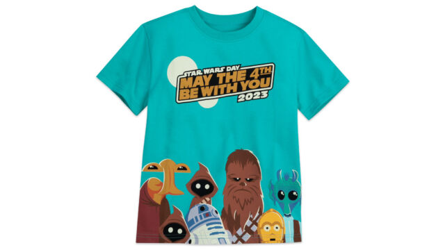 T-shirt enfant May the 4th Be With You 2023.