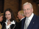 Barbara Amiel et Conrad Black.