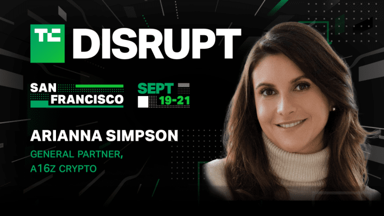 Arianna Simpson parle de crypto à Disrupt et pourquoi a16z parie des milliards