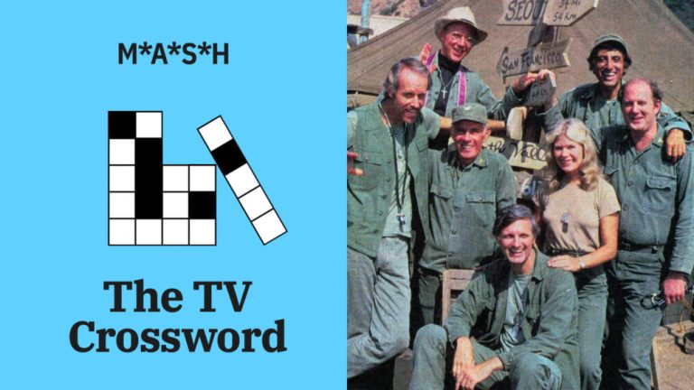 Jouez aux mots croisés de la télévision "M*A*S*H"
