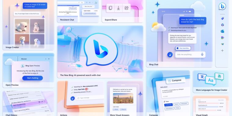Microsoft va de l’avant avec ses plans d’IA et ouvre l’aperçu de Bing Chat à tout le monde