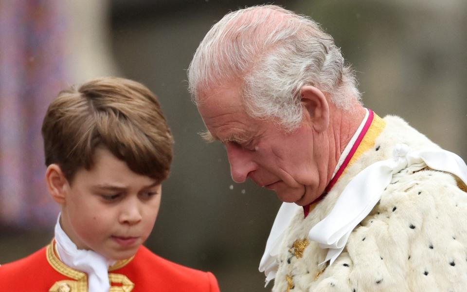 george et le roi charles - REUTERS