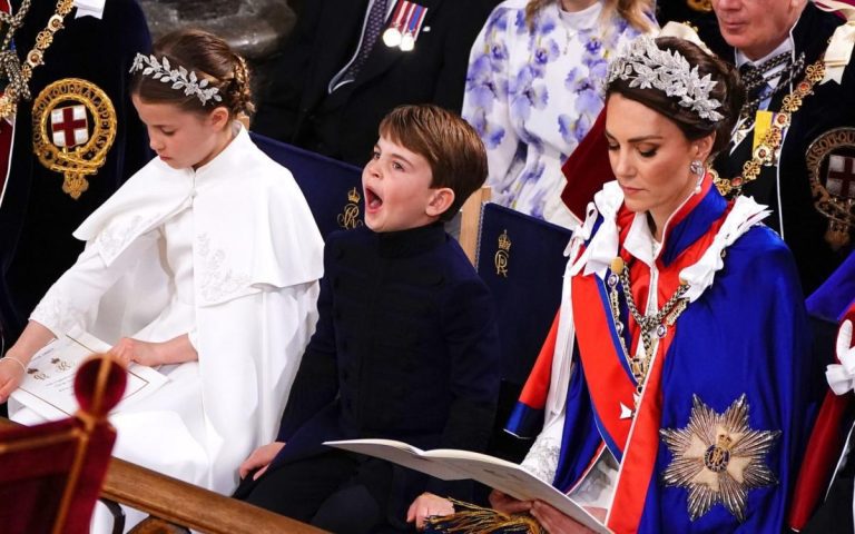 Même lorsqu’il est de son meilleur comportement, le prince Louis est un plaisir à voir