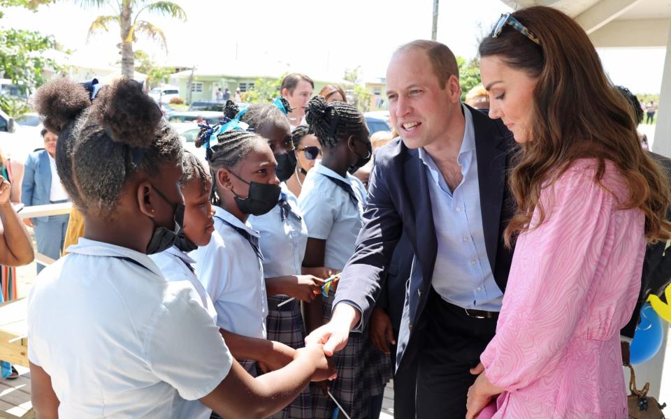 prince william princesse de galles caraïbes 2022 - Getty