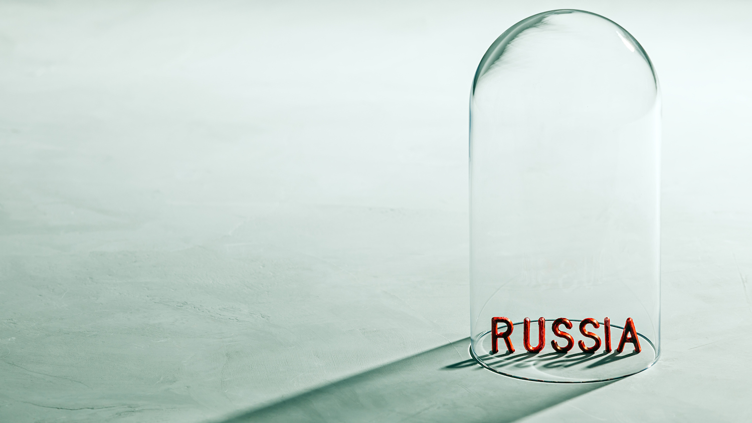 Isolement économique mondial de la Russie.  Notion de sanctions.