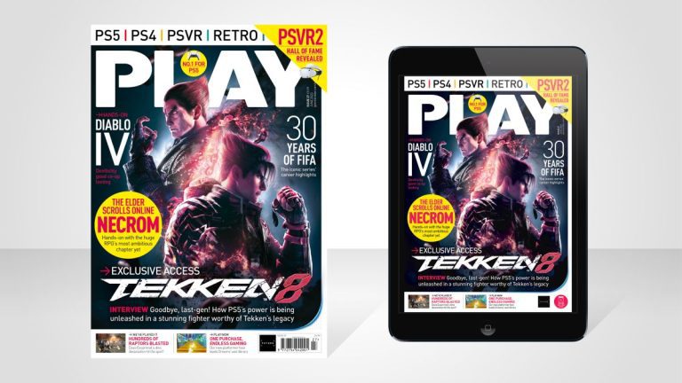 Tekken frappe sur la couverture de PLAY