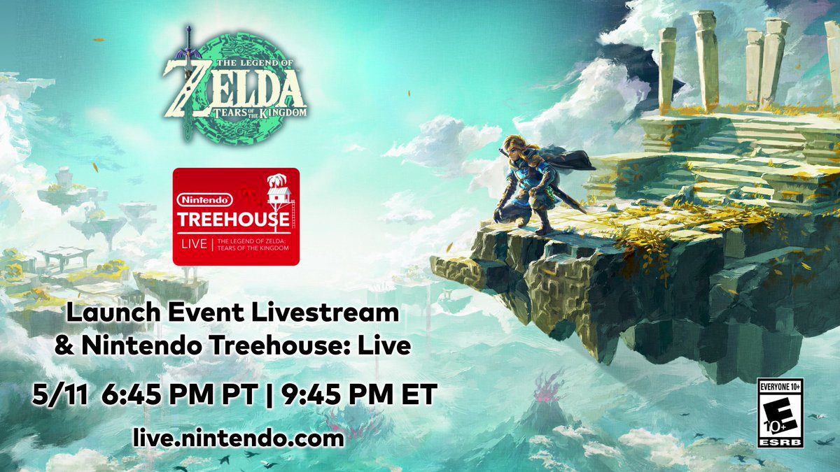 Nintendo Treehouse: Live - The Legend of Zelda: Tears of the Kingdom diffusion en direct
