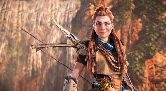 Horizon Forbidden West Aloy Pride inspired face paint