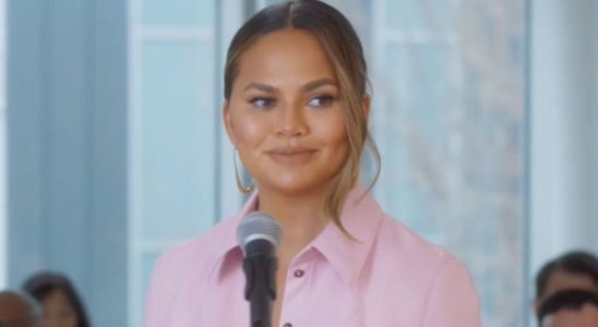 Chrissy Teigen on Mr. Mayor.