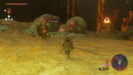 Zelda: Tears Of The Kingdom: Comment se rendre à Goron City, Death Mountain 16