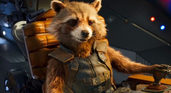 Rocket Raccoon in Guardians of the Galaxy Vol. 3