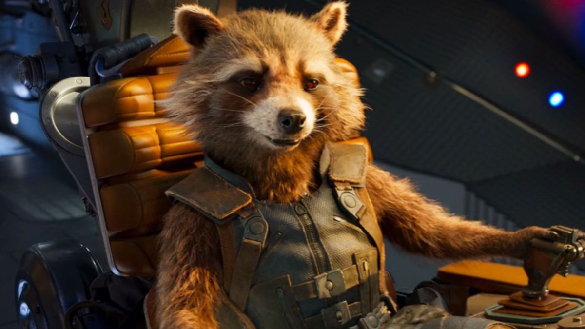 Rocket Raccoon in Guardians of the Galaxy Vol. 3