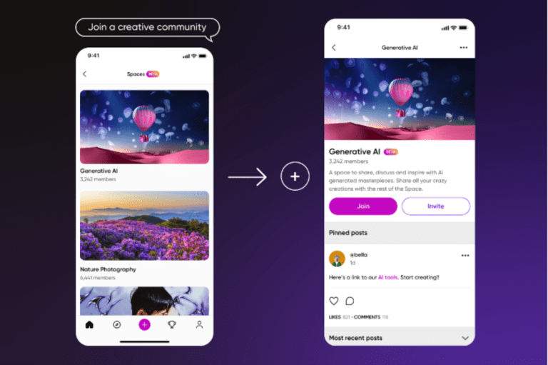 Picsart ajoute des communautés axées sur les intérêts appelées « Espaces » pour la collaboration sociale