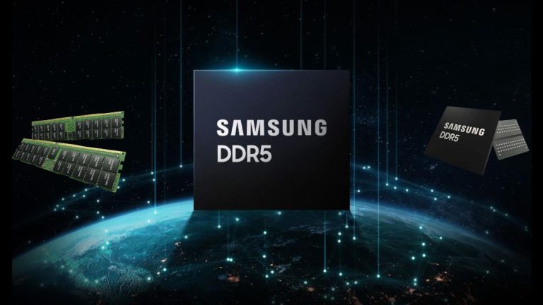 Samsung 16 Go DDR5 entre en production de masse sur un nœud 12 nm