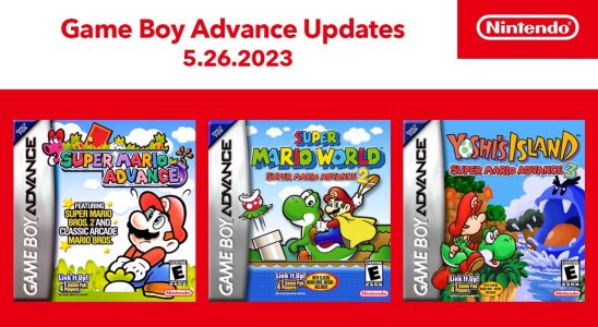 Nintendo Switch Online ajoute Super Mario Advance 1-3