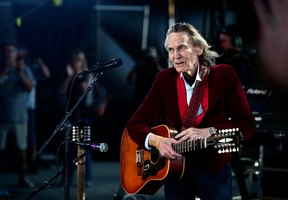 Gordon Lightfoot se produit sur scène lors du festival de musique country 2018 Stagecoach California à l'Empire Polo Field à Indio, en Californie, le 29 avril 2018.