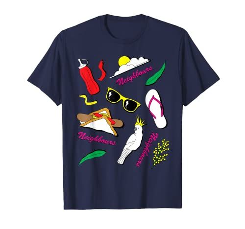 T-shirt barbecue d'été des voisins