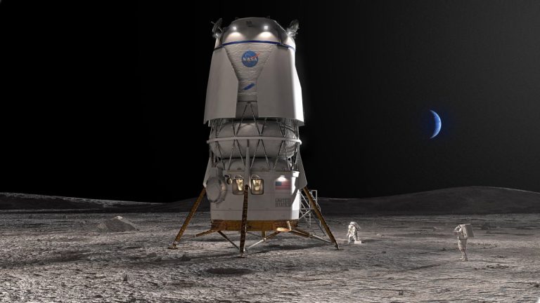 La NASA choisit une équipe dirigée par Blue Origin pour construire un deuxième système d’atterrissage humain sur la lune, rejoignant SpaceX