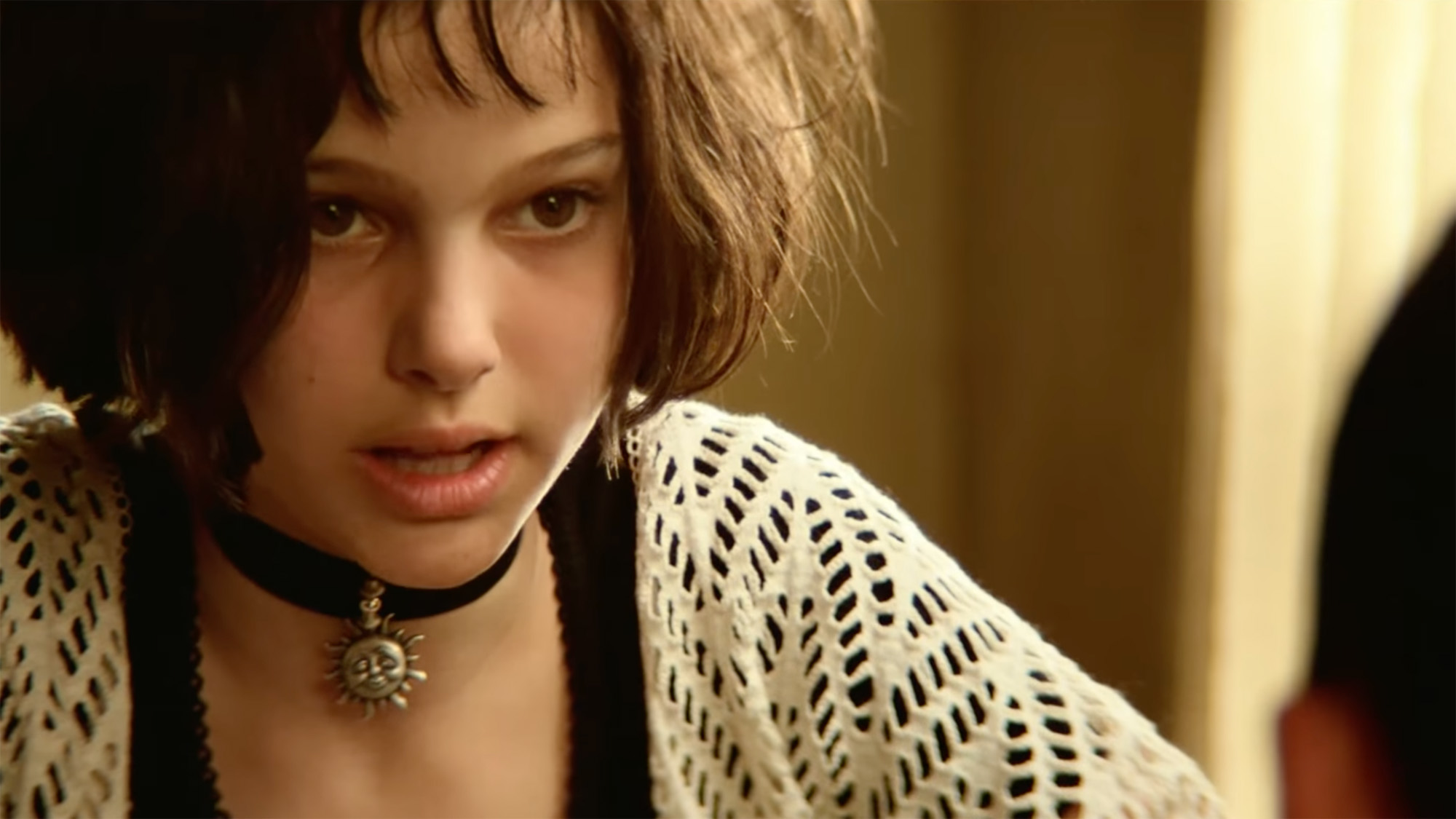 Natalie Portman dans le rôle de Mathilda dans Léon : Le professionnel