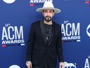 La pop star AJ McLean.