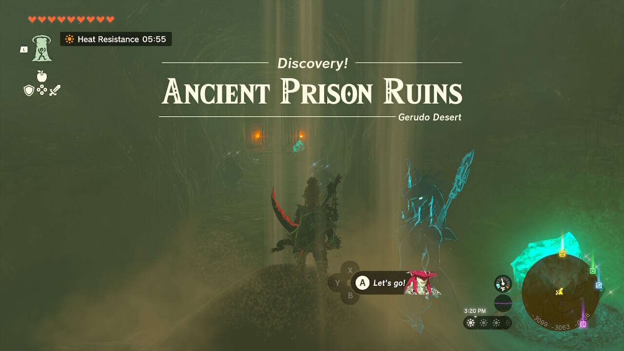 Zelda: Tears Of The Kingdom - Guide du sanctuaire caché du désert Gerudo
