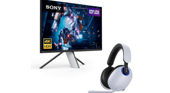 L'ensemble moniteur et casque de jeu Sony 4K bénéficie d'une remise rare