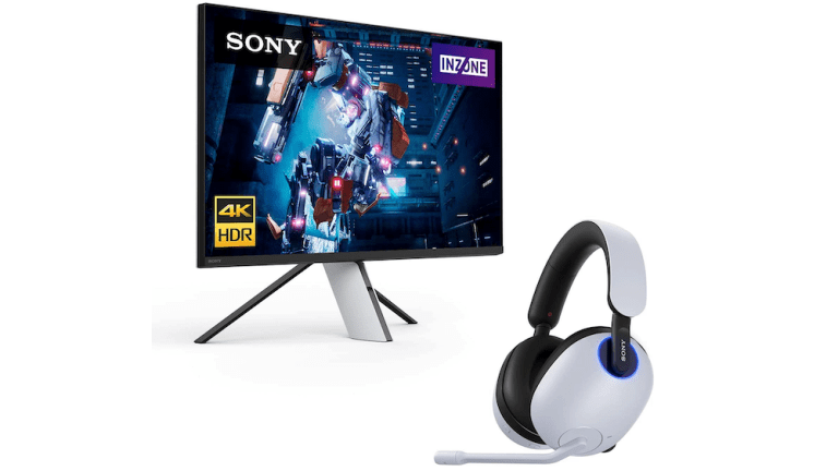 L'ensemble moniteur et casque de jeu Sony 4K bénéficie d'une remise rare
