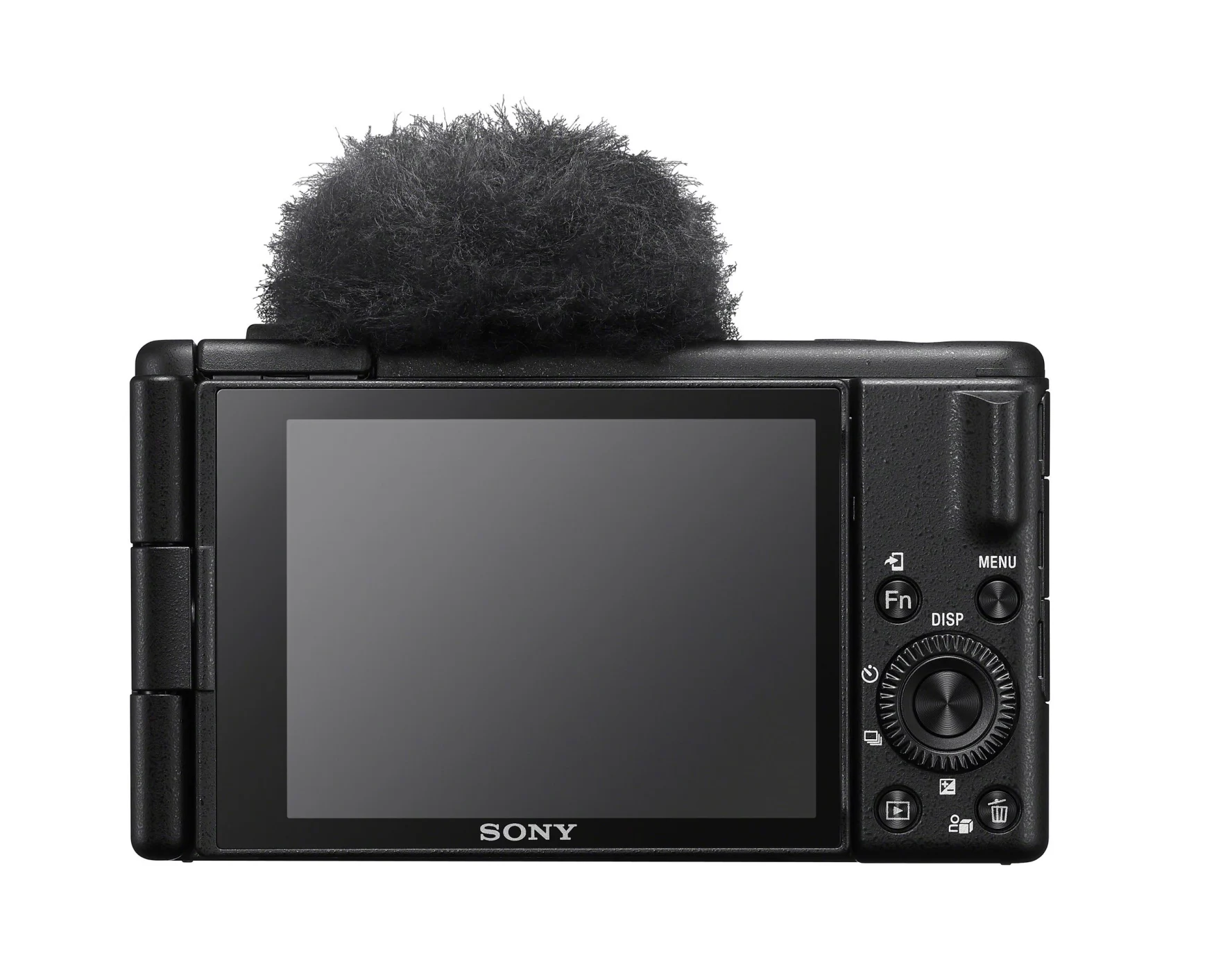 Le ZV-1 II de Sony a un objectif large pour que vous puissiez ajuster tout votre visage pendant le vlogging