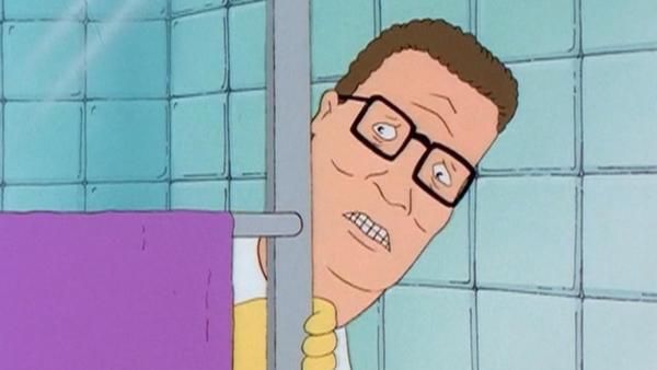 Hank Hill (exprimé par Mike Judge) dans King of the Hill