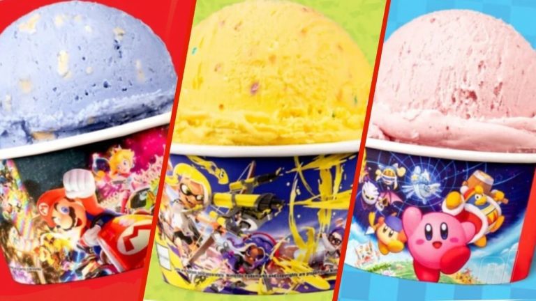 Nintendo et Nékter unissent leurs forces pour créer Mario, Splatoon et Kirby Ice Cream
