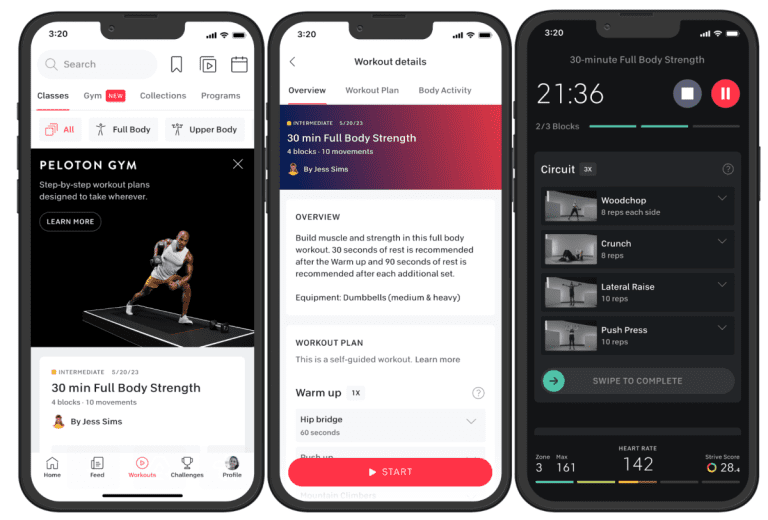 Peloton relance son application d’entraînement avec de nouveaux niveaux d’abonnement gratuits et plus chers