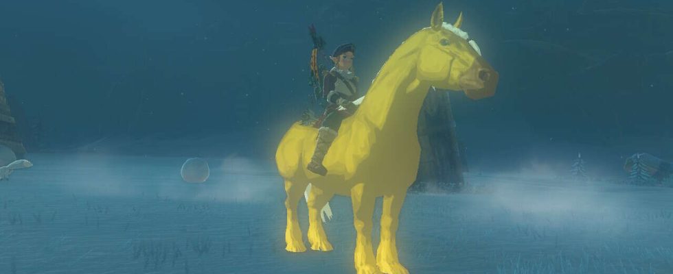 Zelda: Tears Of The Kingdom - Comment obtenir le cheval d'or de Zelda