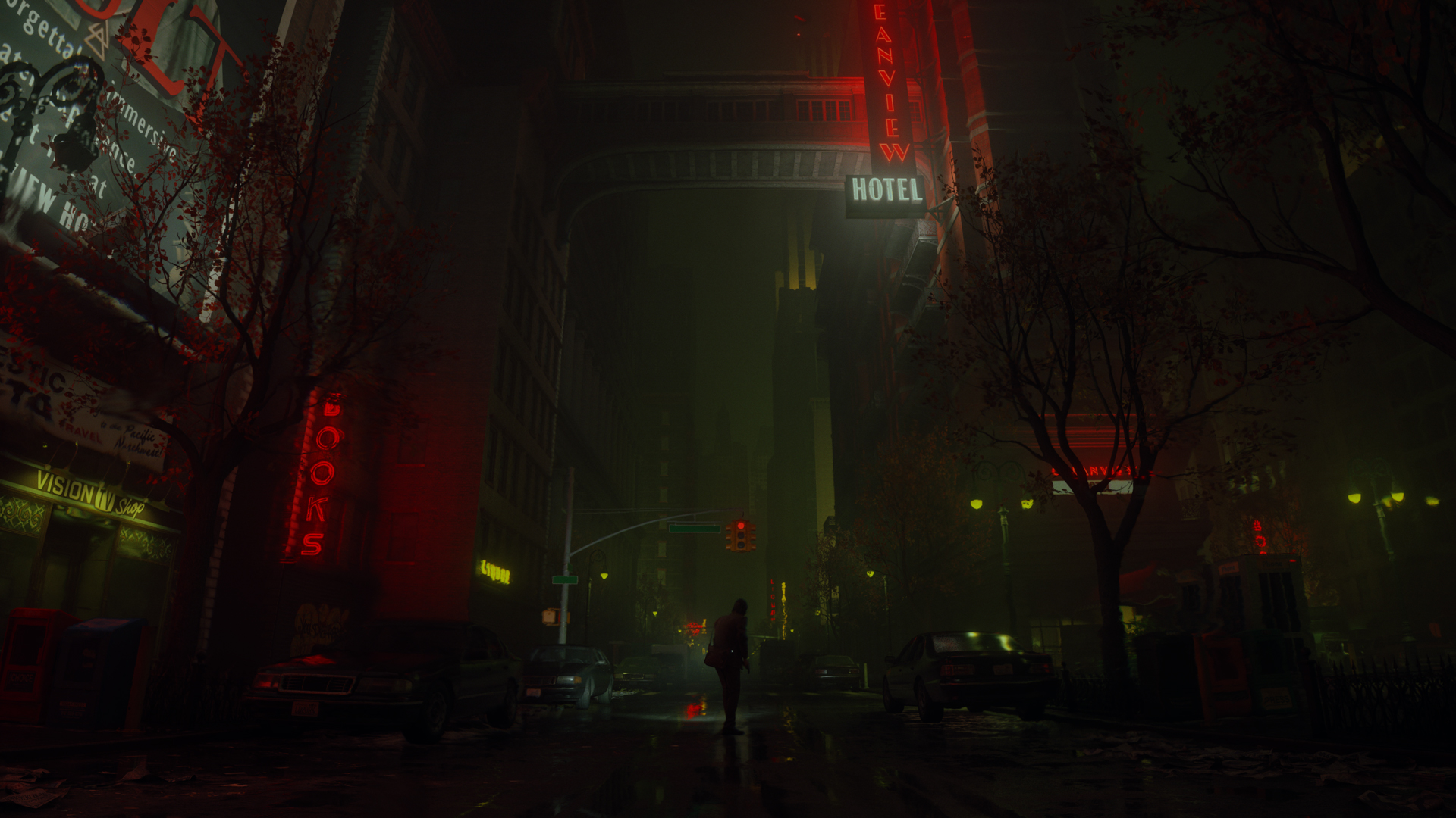 Capture d'écran du gameplay d'Alan Wake 2 sur PS5