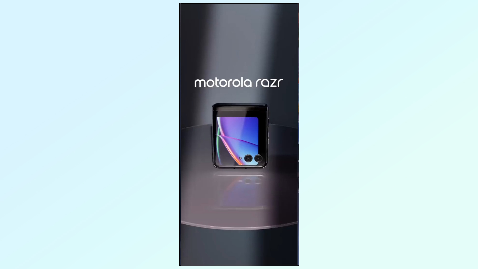 motorola razr 40 ultra fuite capture d'écran promo