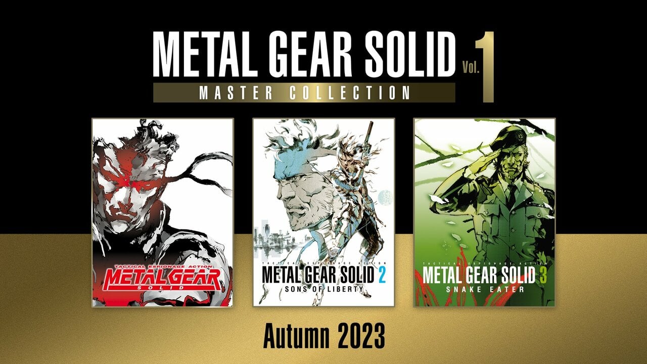  Metal Gear Solid: Master Collection Vol.  1 Annoncé pour 