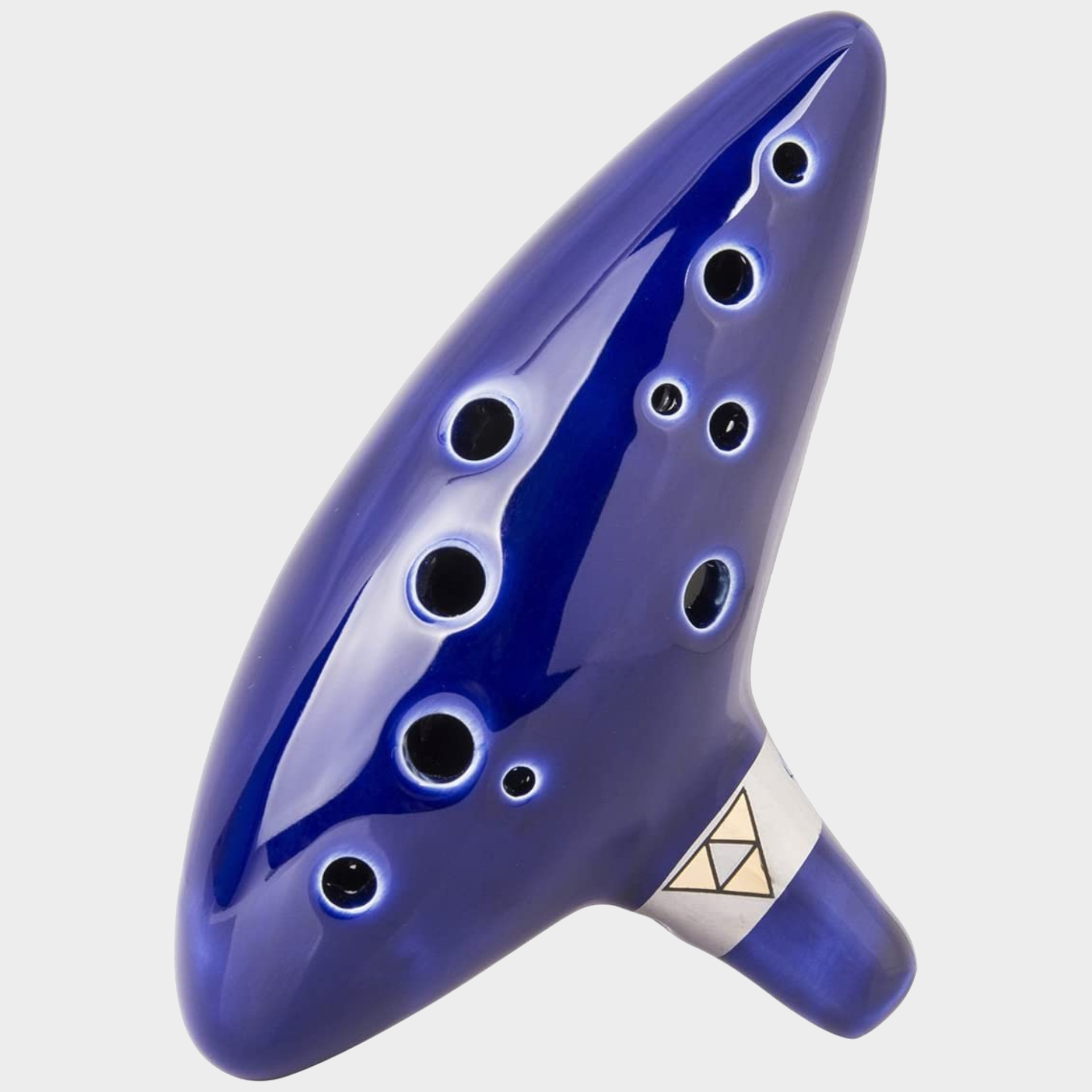 Réplique d'Ocarina of Time sur fond uni