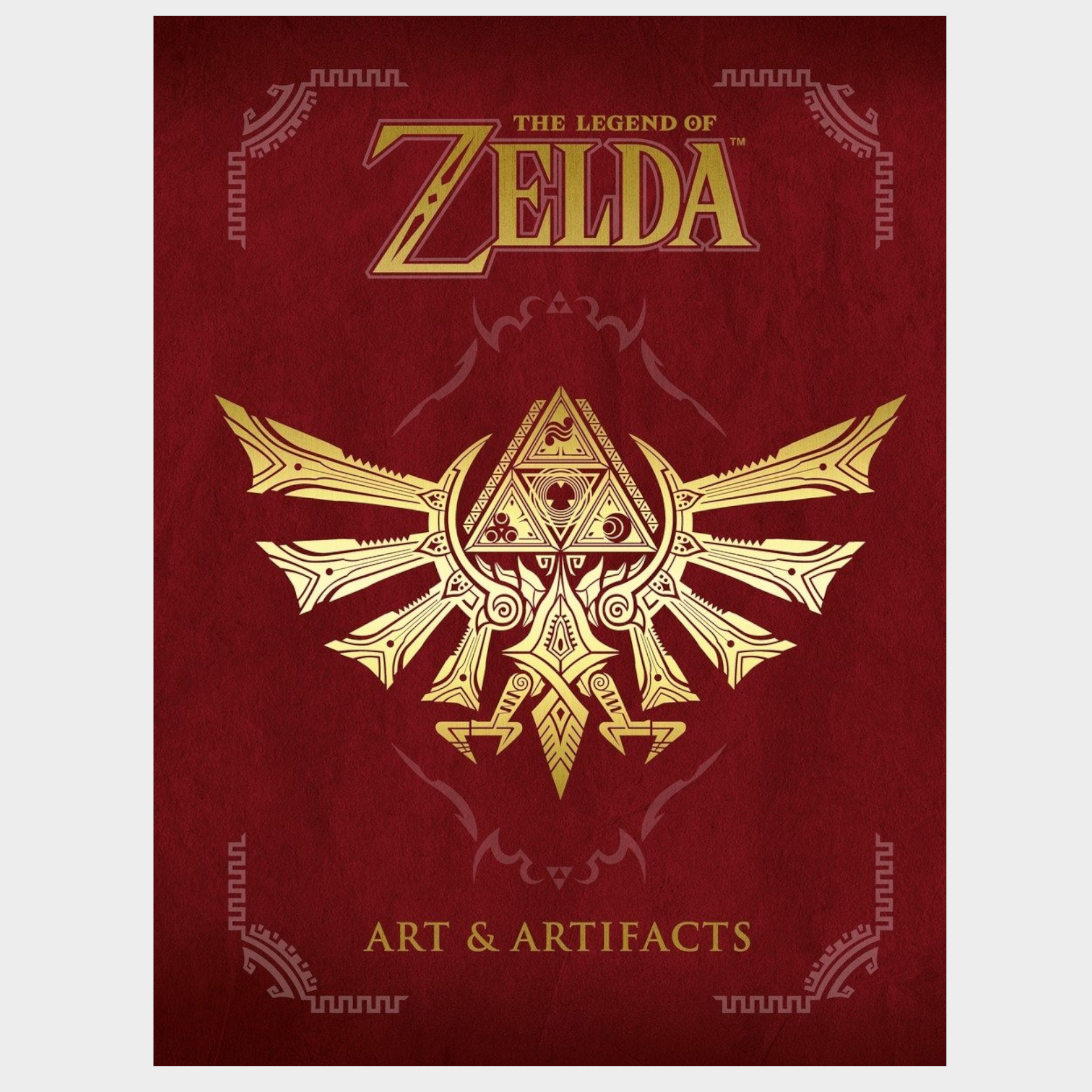 The Legend of Zelda : Art & Artefacts sur fond uni