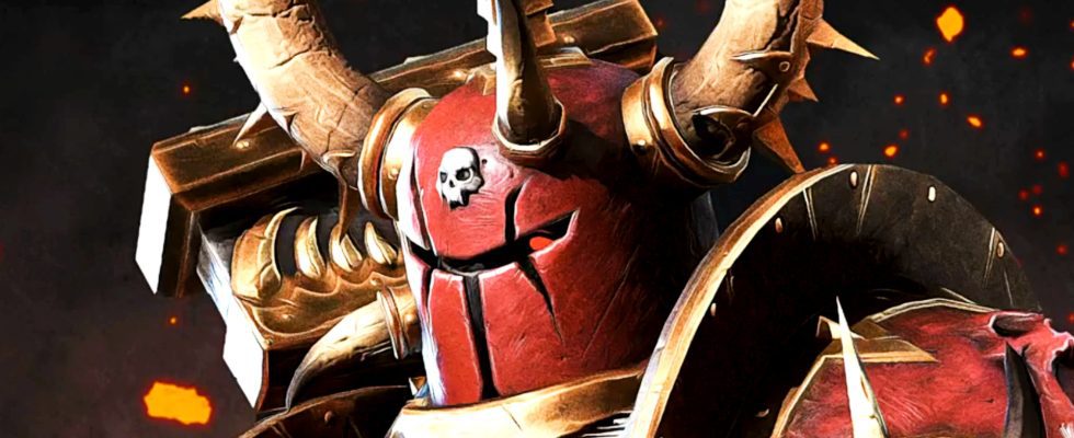 Total War Warhammer 3 ajoute gratuitement un champion du chaos emblématique
