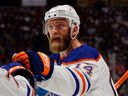 Mattias Ekholm, défenseur des Oilers d'Edmonton.