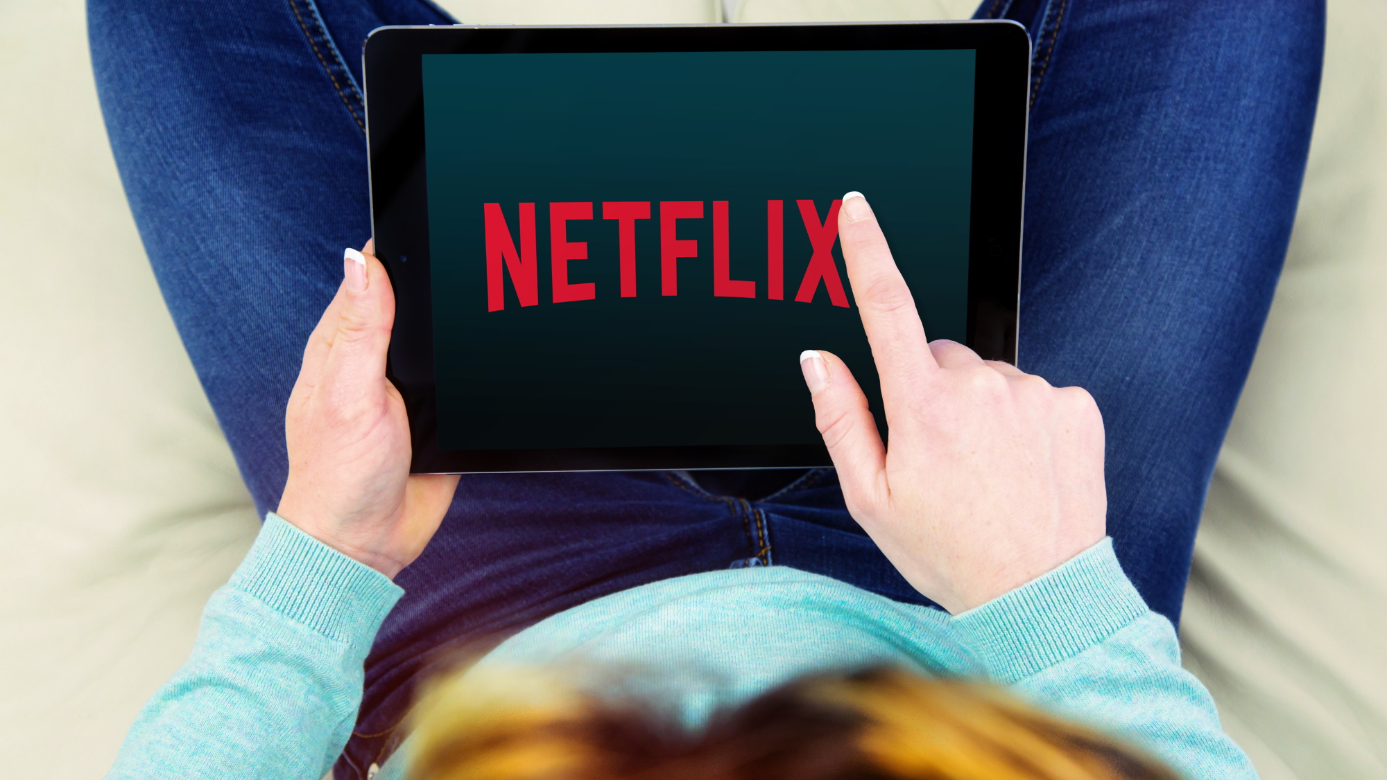 Netflix sur une tablette