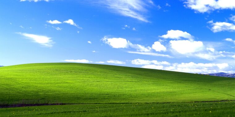 Des collines vertes pour toujours : l’algorithme d’activation de Windows XP s’est fissuré après 21 ans