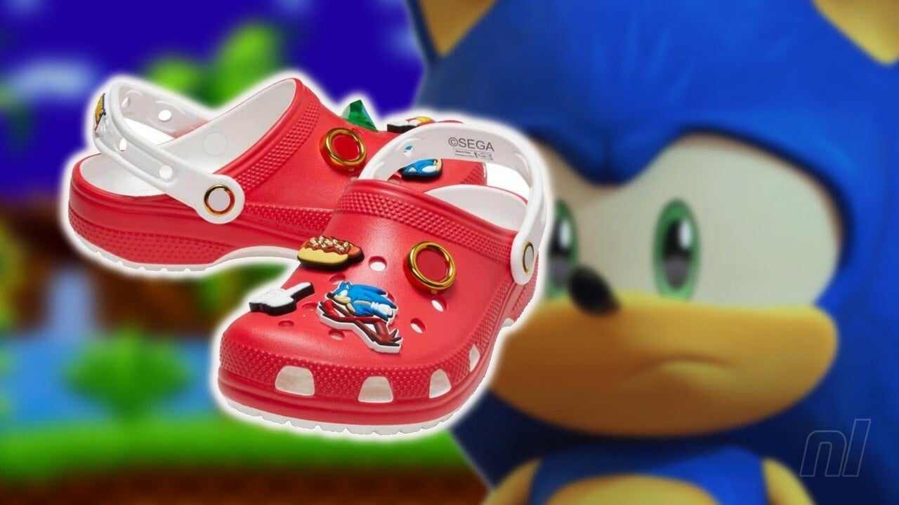 Ces Sonic The Hedgehog Crocs sont un peu horribles, et ils sont maintenant sortis
