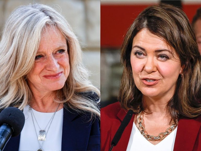 Danielle Smith « veut s’attaquer à mon record.  Je suis fière de mon record’ : Rachel Notley