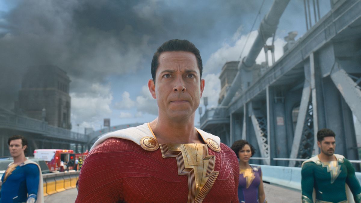 Zachary Levi in Shazam! Fury Of The Gods